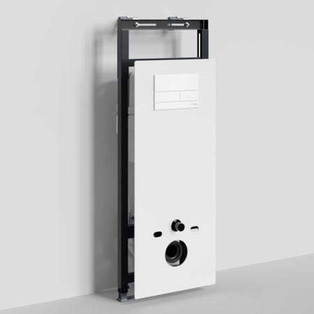 Инсталляция для подвесного унитаза WasserKraft Salm 27TLT.010.ME.WH.WM04