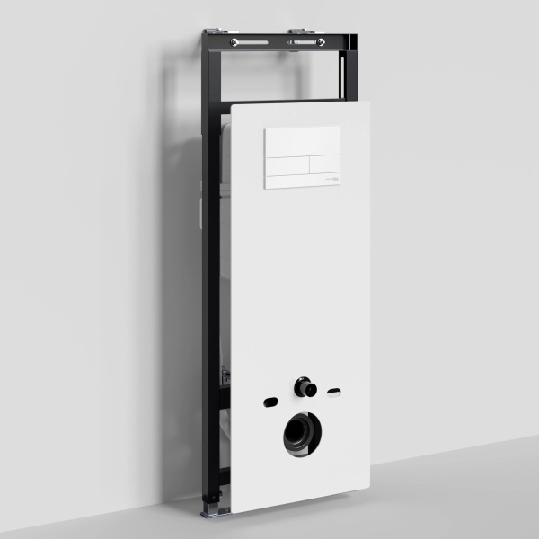 Инсталляция для подвесного унитаза WasserKraft Salm 27TLT.010.ME.WH.WM04