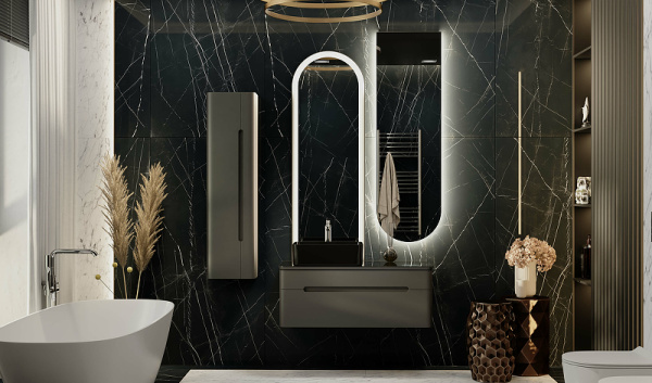 Тумба под раковину Jorno Shine 100    Shi.01.100-M/P/A