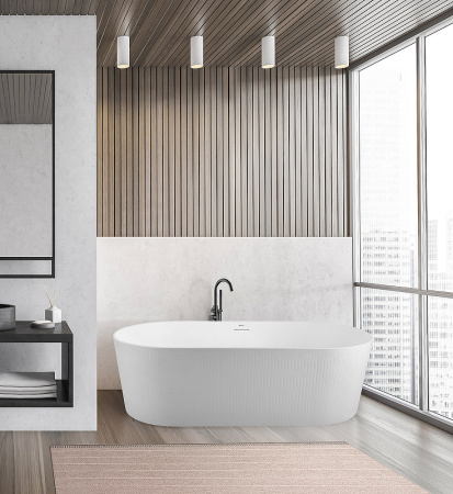 Акриловая ванна (170x80) BelBagno BB411-1700-800-MATT матовая