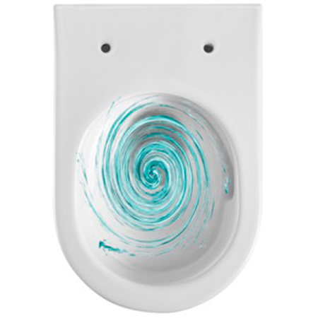 Унитаз подвесной безободоквый Aquatek Оберон AQ1365T-00 микролифт