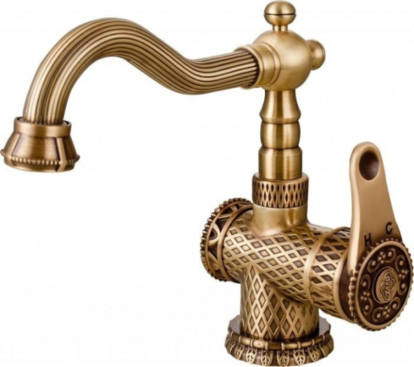 Cмеситель для раковины Zorg A 413U-BR