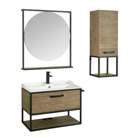 Тумба под раковину Aquaton Лофт Фабрик 80 1A242401LTDY0