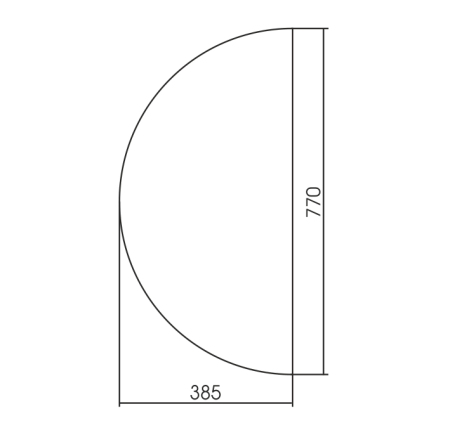 Зеркало (39х77) Silver Mirrors  Пиано LED-00002469