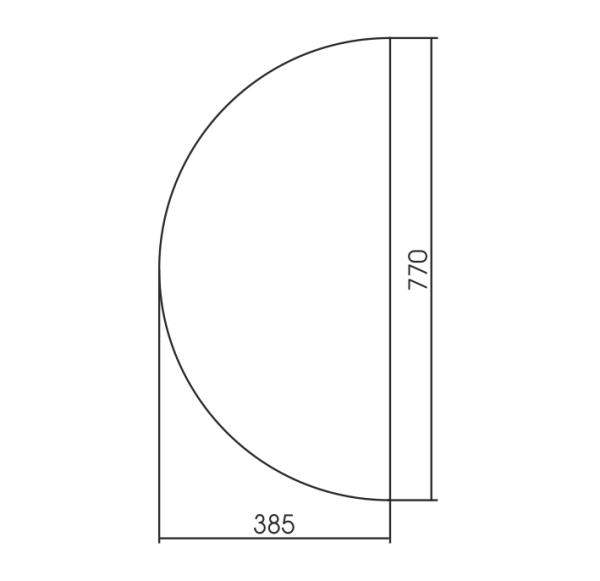 Зеркало (39х77) Silver Mirrors  Пиано LED-00002469