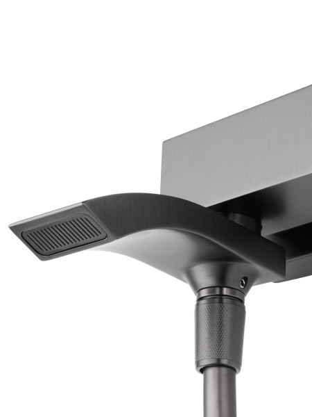 Смеситель для ванны с душем WONZON & WOGHAND FIT, темный графит WW-88639009-BGM