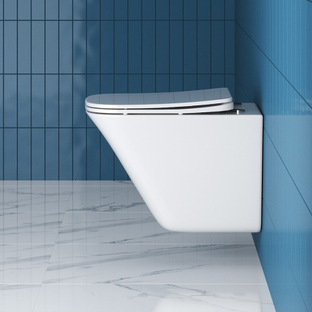 Унитаз подвесной BelBagno Marmi BB052CHR/BB132SC
