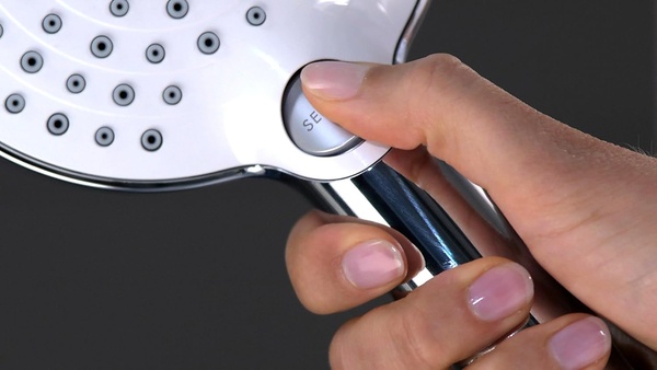 Душевой гарнитур с мыльницей Hansgrohe Raindance Select 120 3jet 26631400 белый/хром