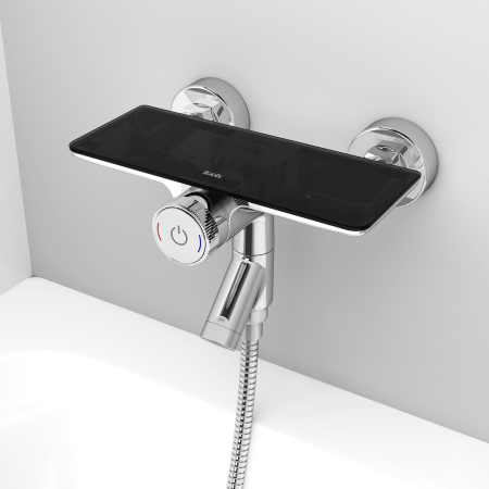 Смеситель для ванны IDDIS Shelfy с управлением Push Control (SHESBBTi02WA)