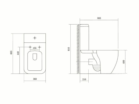 Унитаз компакт Aquatek Либра AQ1263-00