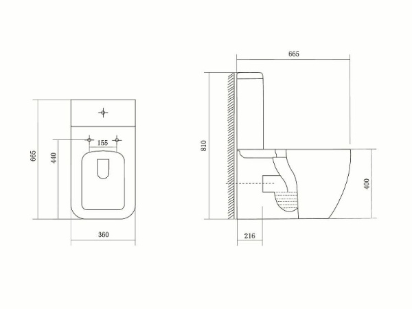 Унитаз компакт Aquatek Либра AQ1263-00