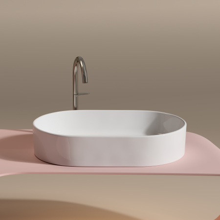 Раковина накладная (60,8х38,5) Ceramica Nova ELEMENT CN6048