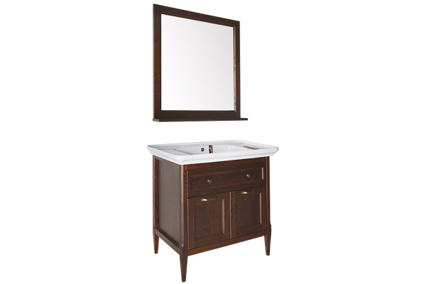 Зеркало (57х85)  ASB-Woodline Гранда 60 11483 (коричневый)