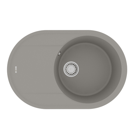 Кухонная мойка Lemark LACHA 760 грей 9910057