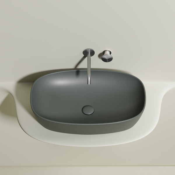 Раковина накладная (60х38) Ceramica Nova ELEMENT CN6049MH