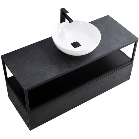 Консоль под раковину Cezares CADRO-120/46/30-1C-SO-MET-ST