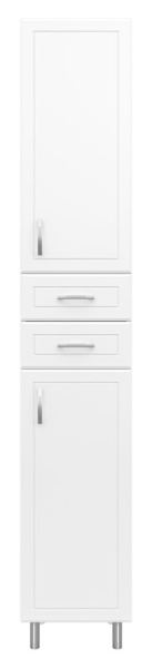 Пенал с бельевой корзиной Misty Мисти 35  Э-05035-01БкП правый