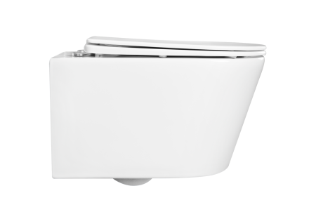 Унитаз подвесной безободоквый Aquatek Оберон AQ1365T-00 микролифт