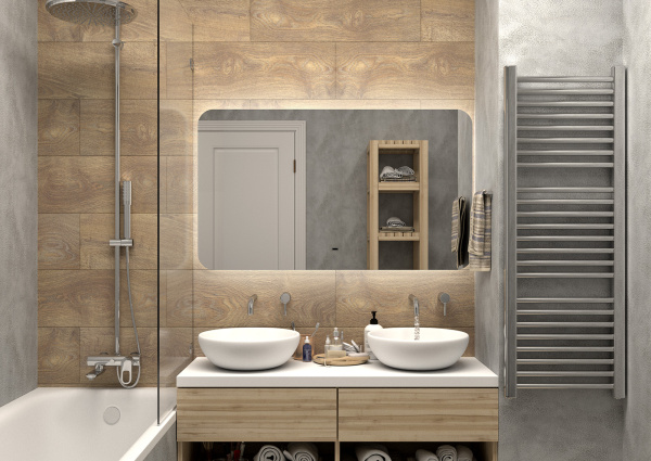 Зеркало (12х70) Misty Адхил АДХ-02-120/70-14