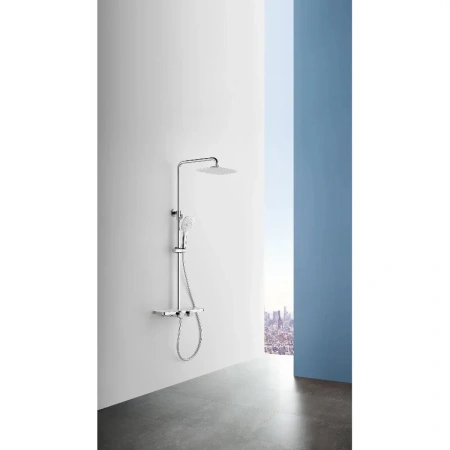 Душевая система с изливом  Arrow AG3331CP хром