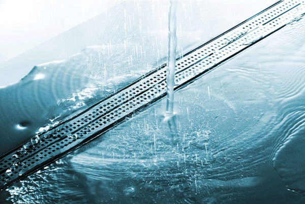 Накладная панель 70 см Tece ТЕСЕdrainline quadratum 600751 матовый хром