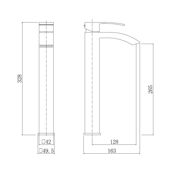 Смеситель для раковины FASHUN A51218-8