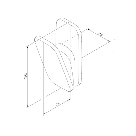 Крючок для полотенец Am.Pm Inspire 2.0 A50A35522