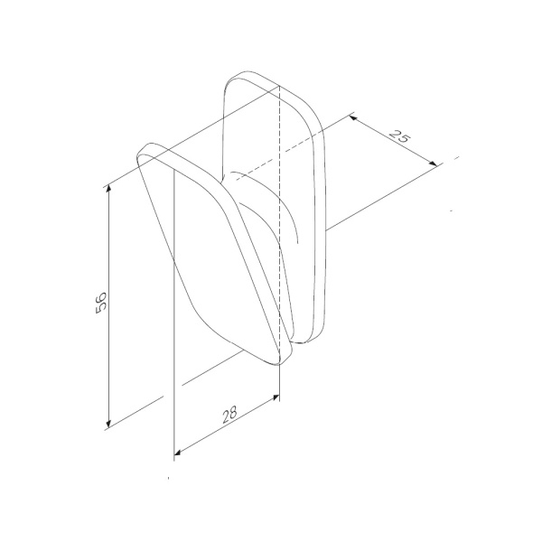 Крючок для полотенец Am.Pm Inspire 2.0 A50A35522