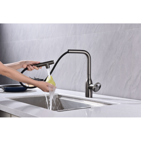 Смеситель для кухни с подключением к фильтру  Paulmark Urban Ur213104-B