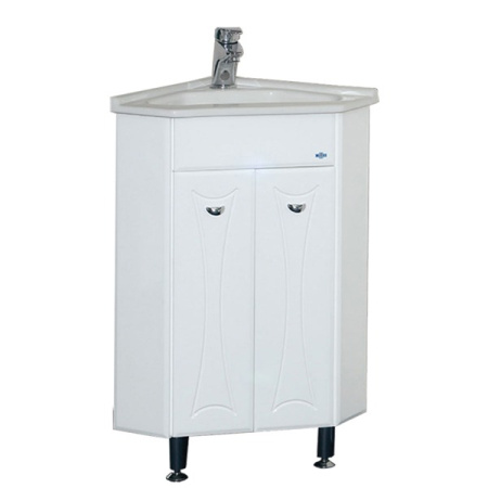 Тумба под раковину угловая Misty Лотос 40  Э-Лот01040-01Уг