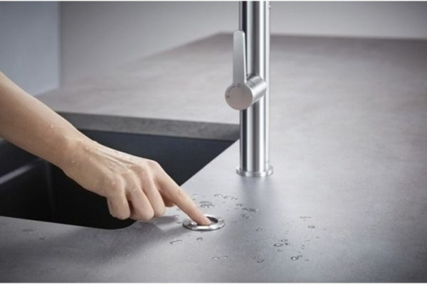 Кнопка клапана-автомата Blanco Push Control (нержавеющая сталь) 233696