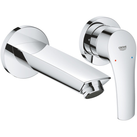 Смеситель для раковины на два отверстие Grohe Eurosmart New 29338 003 (29338003) хром