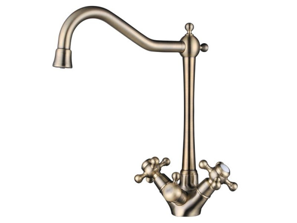 Смеситель для кухни под фильтр, бронза Zorg ZR 515 YF BR