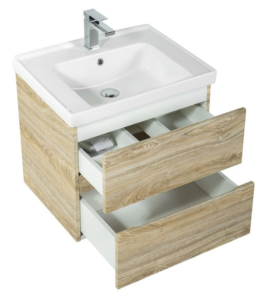 База под раковину напольная Art&max AM-Techno-900-2C-SO-LW823 Дуб мелфорд