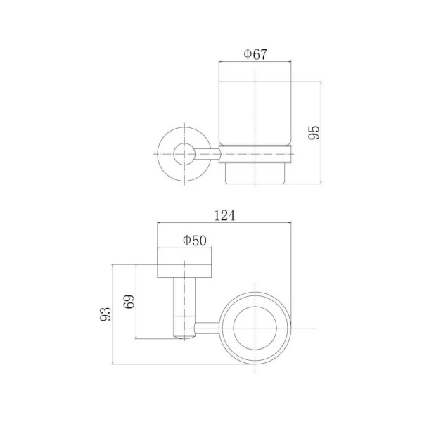 Стакан для зубных щеток FASHUN A51506