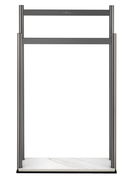 Стойка для полотенец WONZON & WOGHAND, темный графит WW-V4901-GM