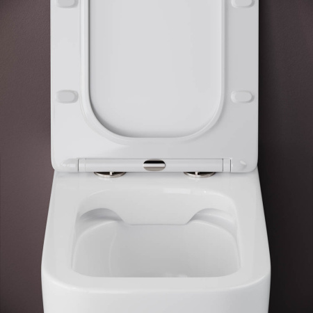 Напольный приставной унитаз Ceramica Nova Cubic Rimless CN1809