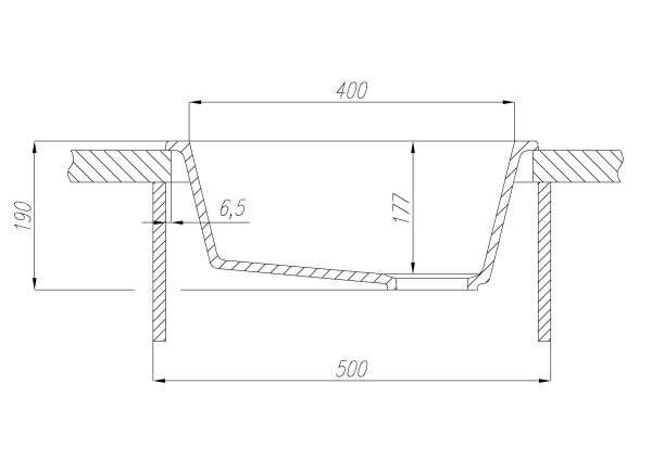 Кухонная мойка Aquaton Парма 1A713032PM270 терракот