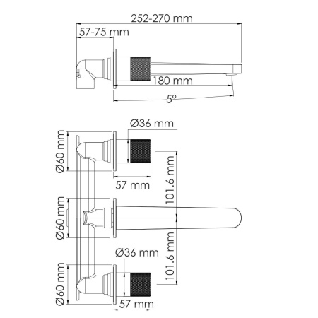 Смеситель для раковины WasserKRAFT Schunter 8245