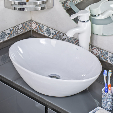 Раковина накладная (56х38) Melana 320361-805