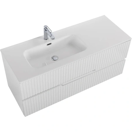 Тумба под раковину Cezares DUET-N-1200-2C-SO-BL-L Bianco Lucido