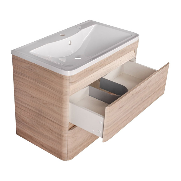 Тумба под раковину подвесная Style Line Атлантика СС-00002217 бежевый