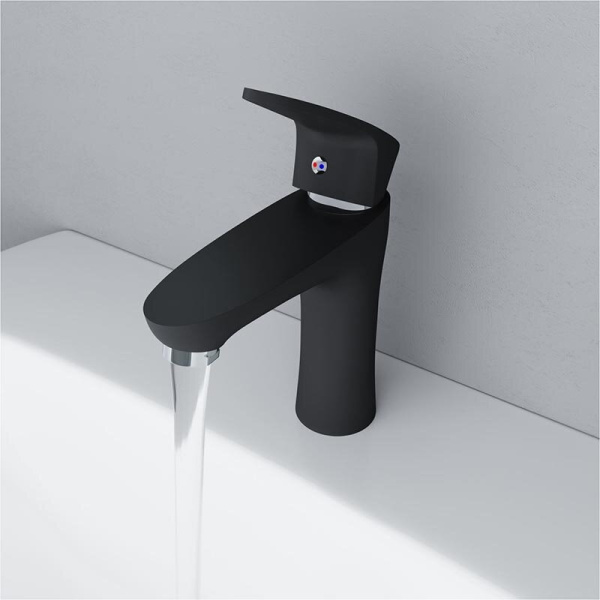 Смеситель для раковины Dorff Alpha D9021000BL Смеситель для раковины Dorff Alpha D9021000BL