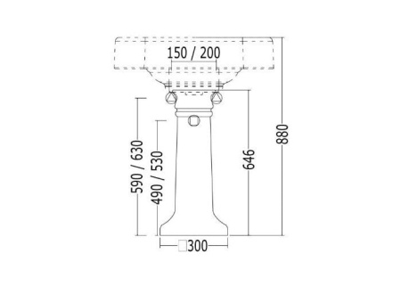 Пьедестал Devon&Devon Blues IBCOLBLUES
