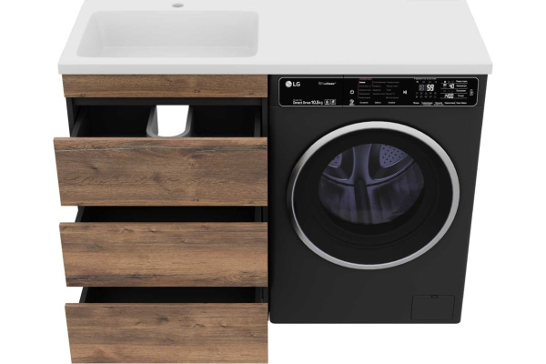 Тумба под стиральную машину Misty Коломбо 60 П-Кол06060-0113Я