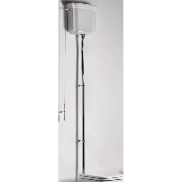 Труба сливная для высокого бачка Kerasan 757390 хром