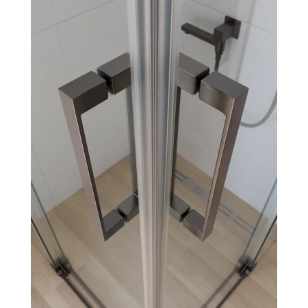Душевой уголок (80х100) CEZARES SLIDER SLIDER-AH-2-80/90-100/110-C-GM