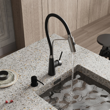 Смеситель для кухни с гибким изливом WasserKRAFT A8417