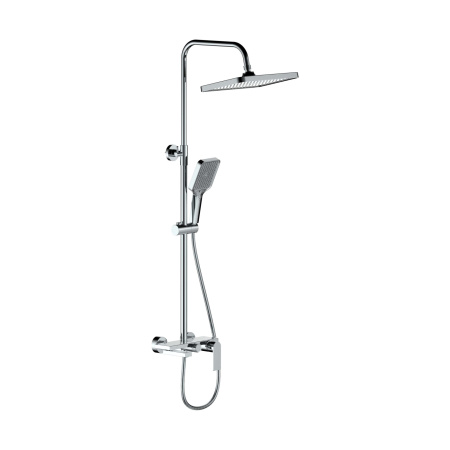 Душевая система с изливом Belz B24678, хром