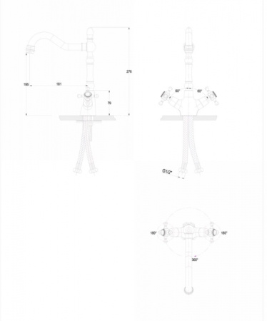 Смеситель для кухни Paulmark Essen Es226001